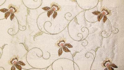 Catania Silks VINE & ROSES Cream